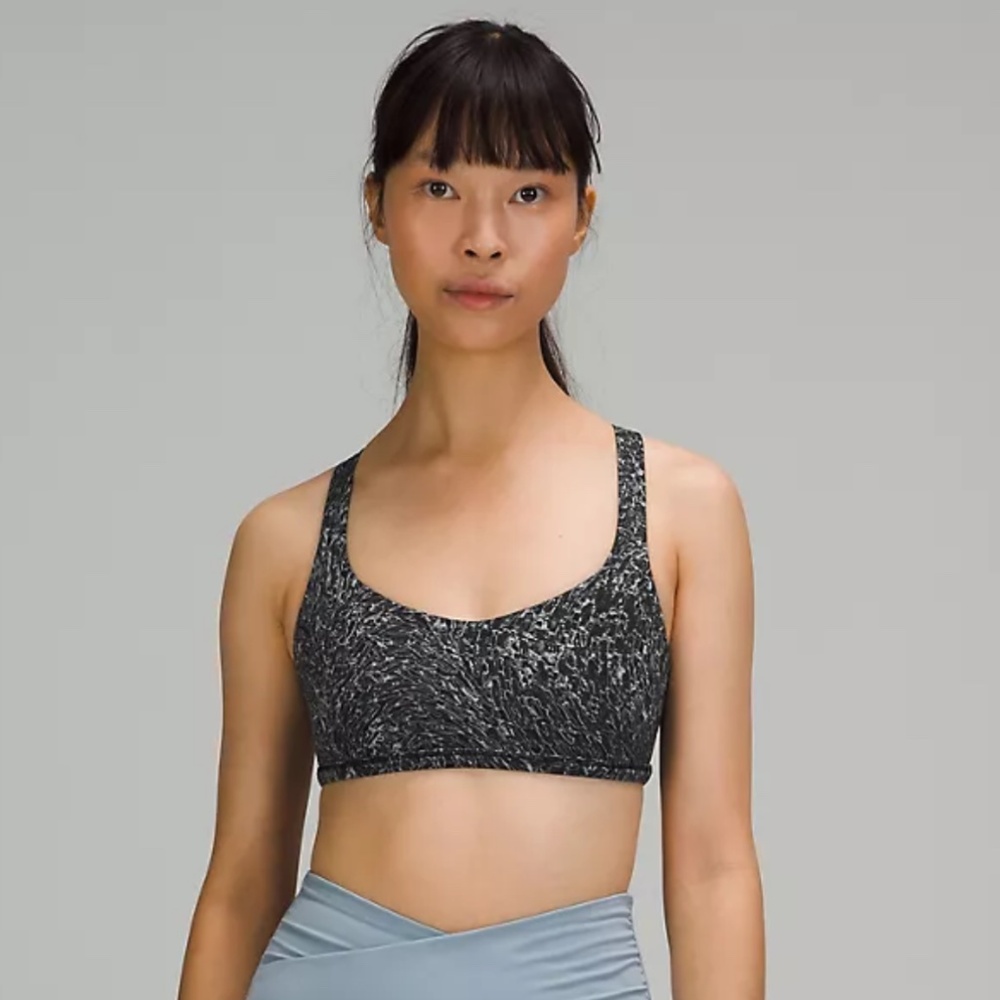 Lululemon free to be bra-wild, light support A/B cup, size 6